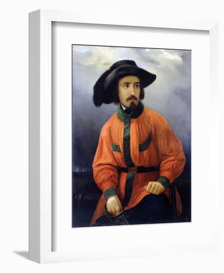 Portrait of Antonio Solari-Giacomo Ulisse Borzino-Framed Giclee Print