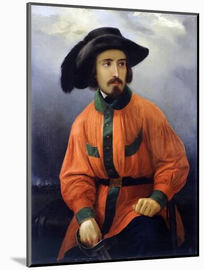 Portrait of Antonio Solari-Giacomo Ulisse Borzino-Mounted Giclee Print