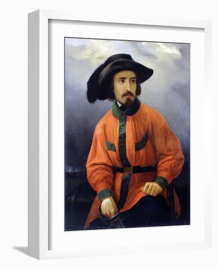 Portrait of Antonio Solari-Giacomo Ulisse Borzino-Framed Giclee Print