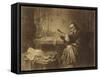 Portrait of Antonio Stradivari-null-Framed Stretched Canvas