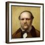 Portrait of Antonio Tommasi, Half Bust-Antonio Ciseri-Framed Giclee Print