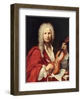 Portrait of Antonio Vivaldi-null-Framed Giclee Print