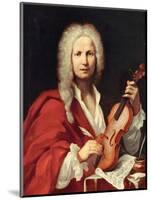 Portrait of Antonio Vivaldi-null-Mounted Giclee Print