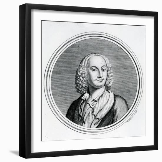 Portrait of Antonio Vivaldi-null-Framed Giclee Print