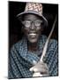 Portrait of Arbore Man, Omo Valley, Ethiopia-Peter Adams-Mounted Photographic Print