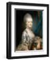 Portrait of Archduchess Maria Antonia of Austria (1755-179)-Joseph Ducreux-Framed Giclee Print