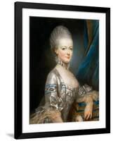 Portrait of Archduchess Maria Antonia of Austria (1755-179)-Joseph Ducreux-Framed Giclee Print