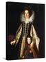 Portrait of Archduchess Maria Maddalena of Austria with Her Son Ferdinand Ii, 1622-23-Justus Sustermans-Stretched Canvas