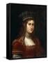 Portrait of Archduchess Maria Magdalena of Austria, 17th Century-Justus Sustermans-Framed Stretched Canvas