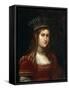 Portrait of Archduchess Maria Magdalena of Austria, 17th Century-Justus Sustermans-Framed Stretched Canvas