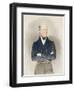 Portrait of Archduke John of Austria (1782-1859) (Watercolour on Paper)-Josef Nikolaus Kriehuber-Framed Giclee Print