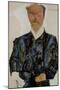 Portrait of Architect Otto Wagner-Egon Schiele-Mounted Giclee Print