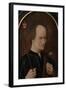 Portrait of Arent Franckensz Van Der Meer, Lord of Papendrecht, Called Malicious Aertje-Master of Alkmaar-Framed Art Print