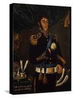 Portrait of Argentine General Jose De San Martin-null-Stretched Canvas