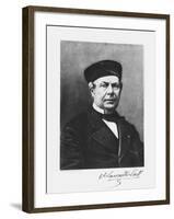 Portrait of Aristide Cavaille-Coll (1811-99)-P. Dujardin-Framed Photographic Print