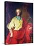 Portrait of Armand Gaston Maximilien de Rohan-Hyacinthe Rigaud-Stretched Canvas