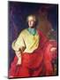 Portrait of Armand Gaston Maximilien de Rohan-Hyacinthe Rigaud-Mounted Premium Giclee Print