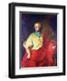 Portrait of Armand Gaston Maximilien de Rohan-Hyacinthe Rigaud-Framed Giclee Print