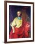 Portrait of Armand Gaston Maximilien de Rohan-Hyacinthe Rigaud-Framed Giclee Print