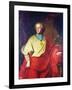 Portrait of Armand Gaston Maximilien de Rohan-Hyacinthe Rigaud-Framed Giclee Print