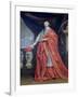 Portrait of Armand-Jean Du Plessis, Cardinal Richelieu-Philippe De Champaigne-Framed Giclee Print