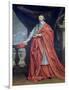 Portrait of Armand-Jean Du Plessis, Cardinal Richelieu-Philippe De Champaigne-Framed Giclee Print