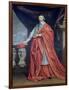 Portrait of Armand-Jean Du Plessis, Cardinal Richelieu-Philippe De Champaigne-Framed Giclee Print