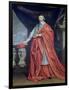 Portrait of Armand-Jean Du Plessis, Cardinal Richelieu-Philippe De Champaigne-Framed Giclee Print