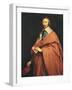 Portrait of Armand-Jean Du Plessis, Cardinal Richelieu-Philippe De Champaigne-Framed Art Print