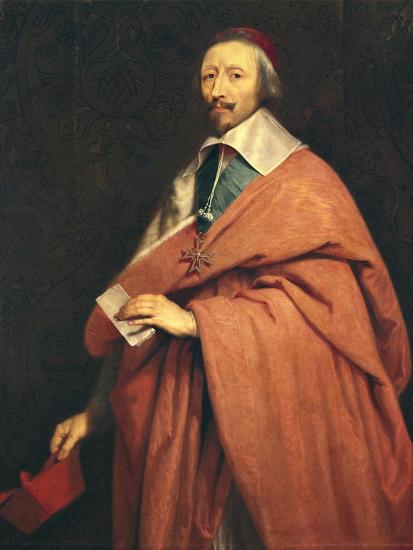 Portrait of Armand-Jean Du Plessis, Cardinal Richelieu' Poster - Philippe  De Champaigne | AllPosters.com