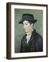 Portrait of Armand Roulin-Vincent van Gogh-Framed Giclee Print