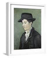 Portrait of Armand Roulin-Vincent van Gogh-Framed Giclee Print