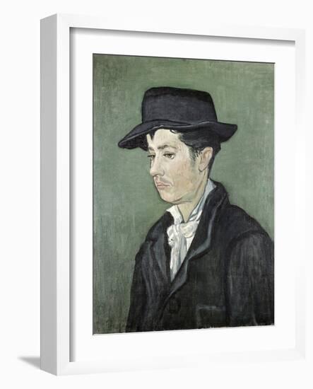 Portrait of Armand Roulin-Vincent van Gogh-Framed Giclee Print