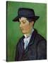 Portrait of Armand Roulin-Vincent van Gogh-Stretched Canvas