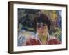 Portrait of Armida Brucky, 1909-Umberto Boccioni-Framed Giclee Print