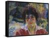 Portrait of Armida Brucky, 1909-Umberto Boccioni-Framed Stretched Canvas