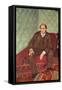 Portrait of Arnold Schonberg (1874-1951), c.1905-6-Richard Gerstl-Framed Stretched Canvas