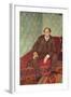 Portrait of Arnold Schonberg (1874-1951), c.1905-6-Richard Gerstl-Framed Giclee Print