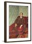 Portrait of Arnold Schonberg (1874-1951), c.1905-6-Richard Gerstl-Framed Giclee Print