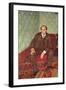 Portrait of Arnold Schonberg (1874-1951), c.1905-6-Richard Gerstl-Framed Giclee Print