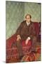 Portrait of Arnold Schonberg (1874-1951), c.1905-6-Richard Gerstl-Mounted Giclee Print