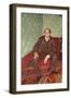 Portrait of Arnold Schonberg (1874-1951), c.1905-6-Richard Gerstl-Framed Giclee Print