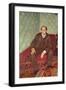 Portrait of Arnold Schonberg (1874-1951), c.1905-6-Richard Gerstl-Framed Giclee Print