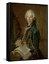 Portrait of Arnoldus Van Rijneveld-Louis Tocque-Framed Stretched Canvas