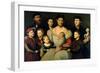 Portrait of Arrigo Licinio and His Family-Bernardino Licinio-Framed Giclee Print