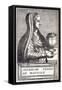 Portrait of Artemisia, Queen of Cara-Andre Thevet-Framed Stretched Canvas