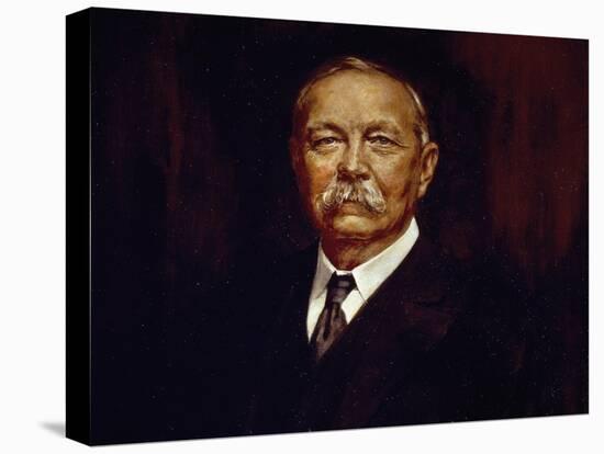 Portrait of Arthur Conan Doyle-null-Stretched Canvas