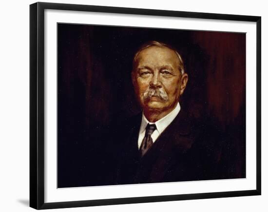 Portrait of Arthur Conan Doyle-null-Framed Giclee Print