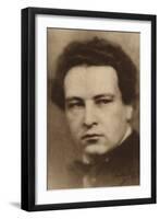 Portrait of Arthur Honegger-null-Framed Photographic Print