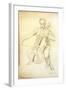 Portrait of Arthur Kemp Playing the Cello, 1935-Percy Shakespeare-Framed Giclee Print